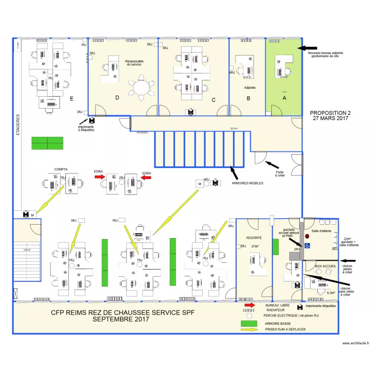 SPFE REIMS 5. Plan de 