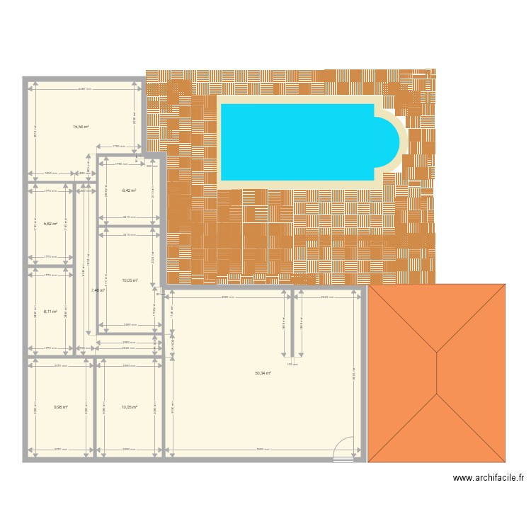 arbouc. Plan de 0 pièce et 0 m2