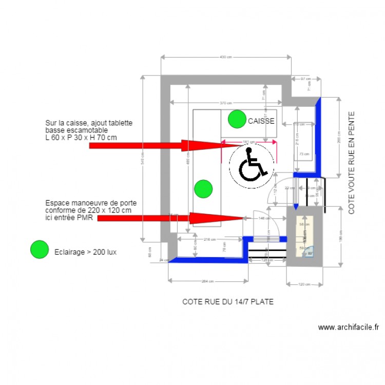 BOUCHERIE DE LA VOUTE TOURNON. Plan de 0 pièce et 0 m2