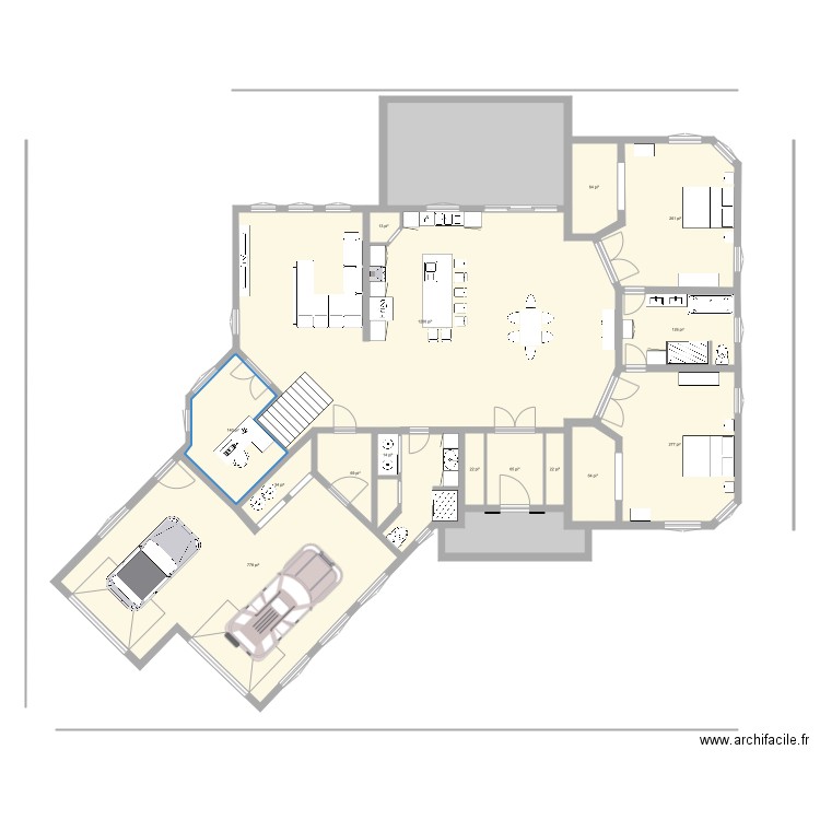 ranch 3. Plan de 0 pièce et 0 m2