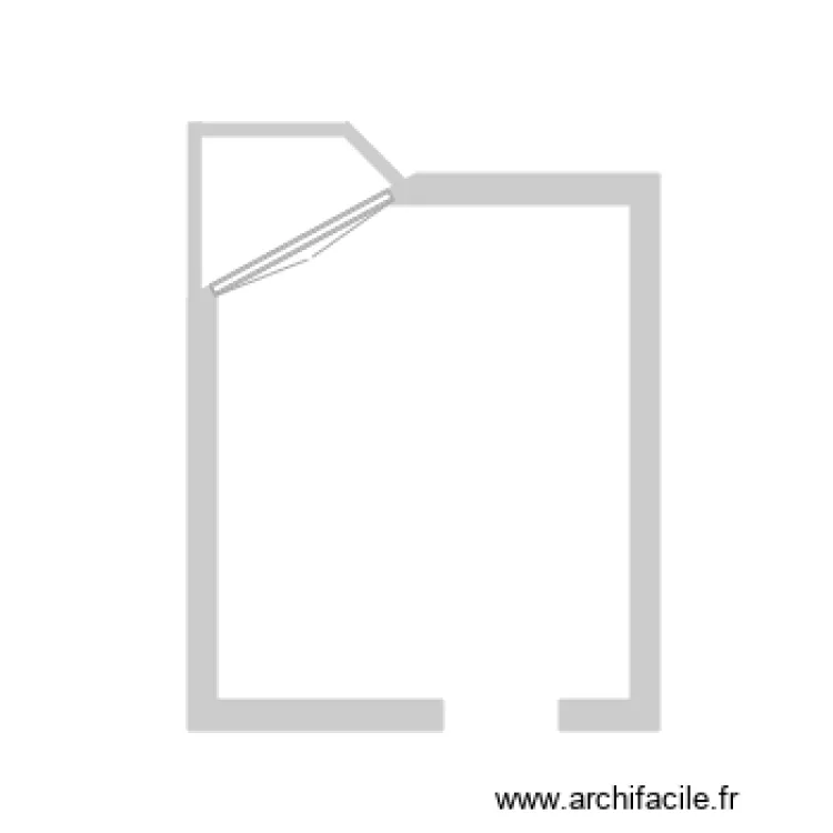 Plan Oustal id&eacute;e nouvelle. Plan de 