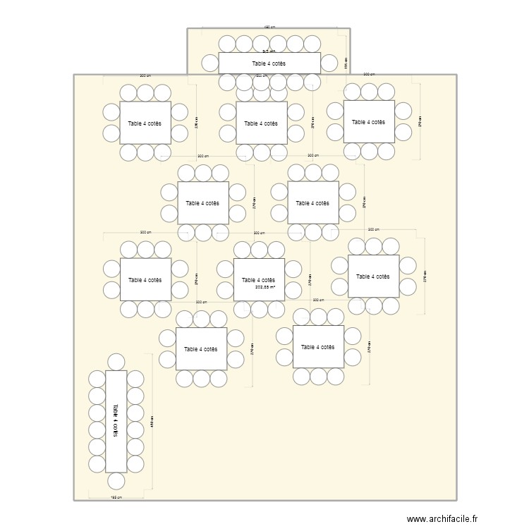 Plan mariage. Plan de 0 pièce et 0 m2