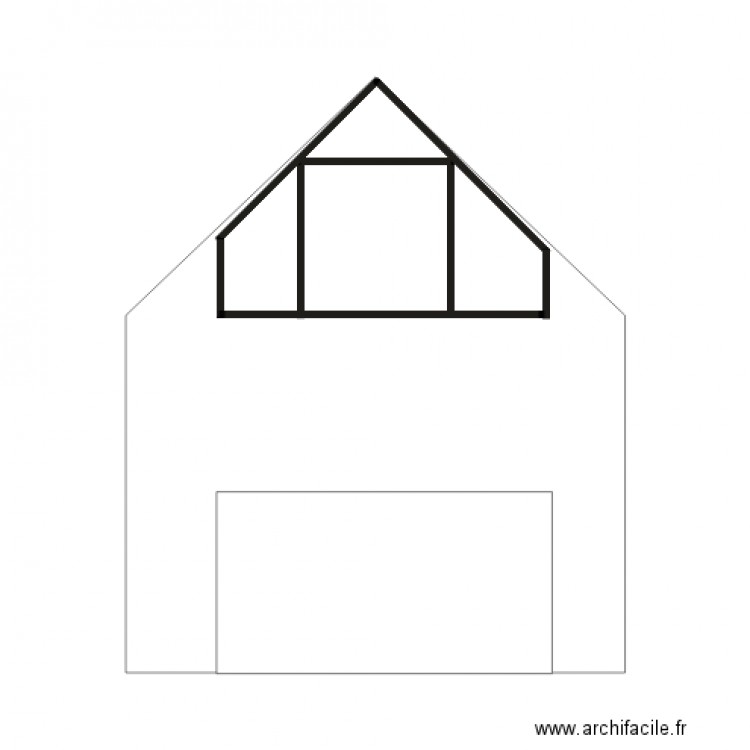 Pignon Sud Coat Carrec. Plan de 0 pièce et 0 m2