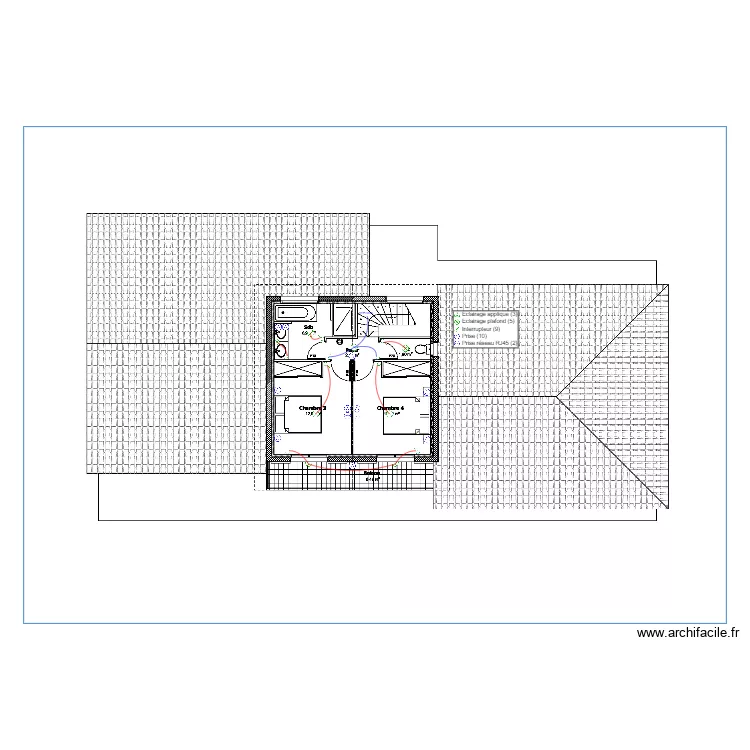 CONFORT FACILE EUSKARA R+1. Plan de 