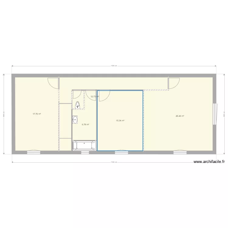 PLAN MAISON LUIS. Plan de 