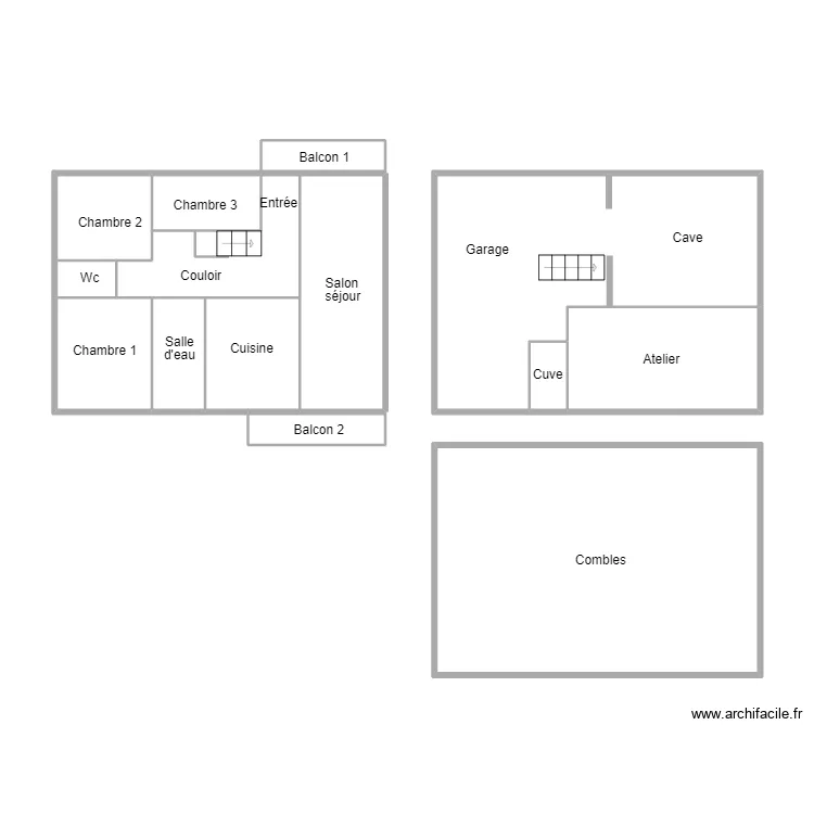 PONT LABBE LECOEUR. Plan de 