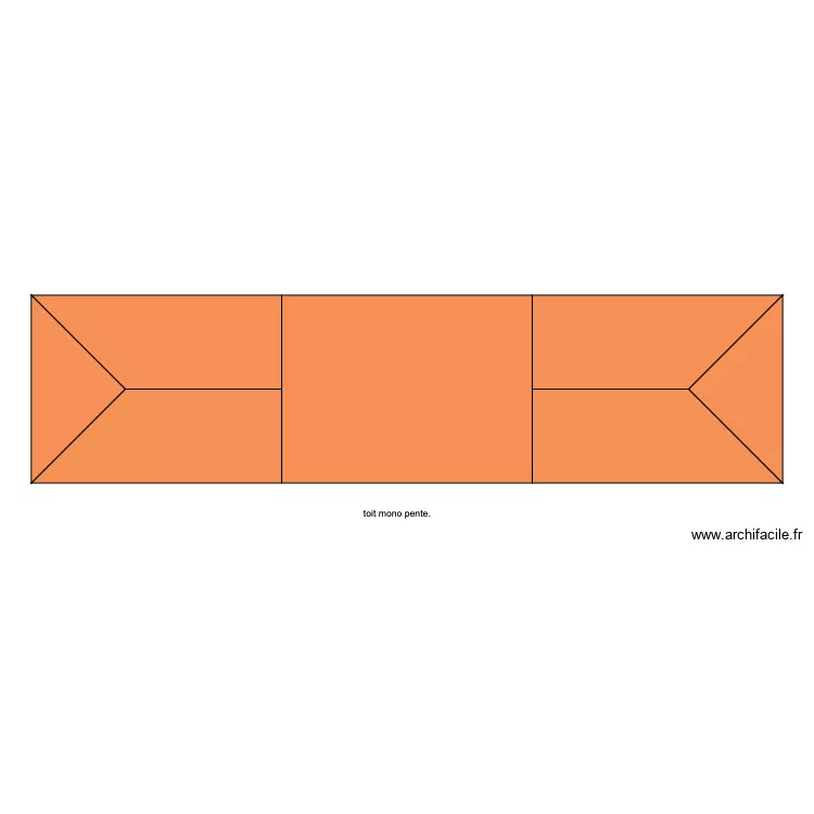 toit Panama. Plan de 