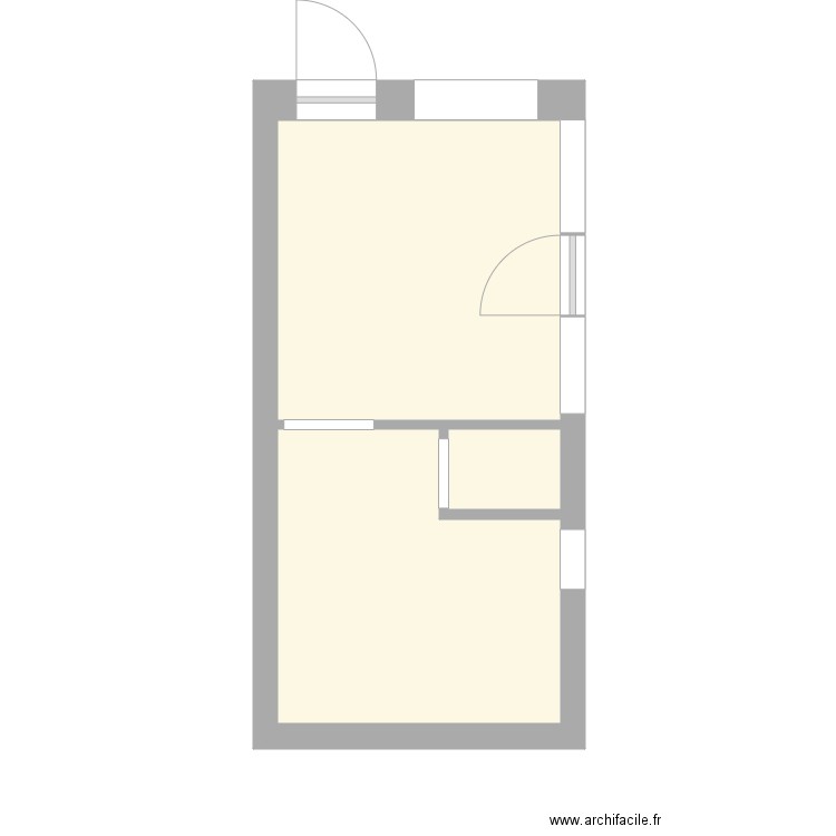  Onoz rez annex VIERGE. Plan de 0 pièce et 0 m2