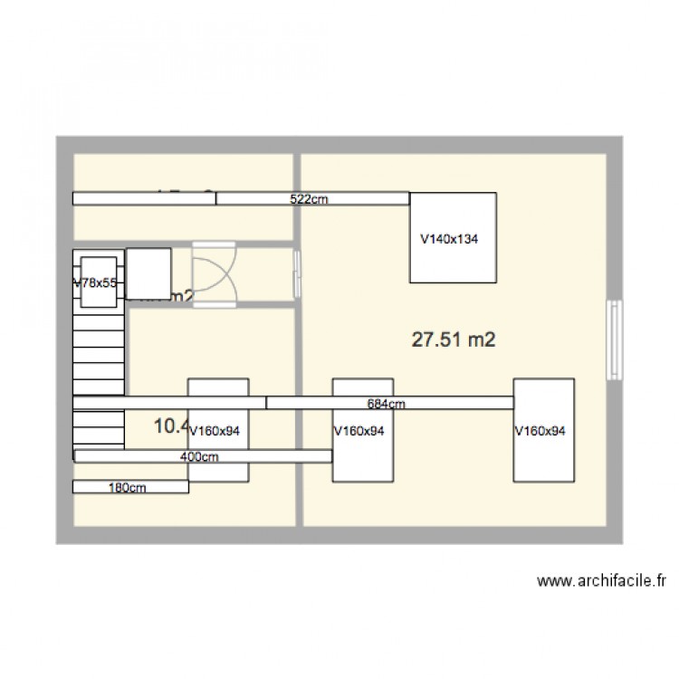 WalckiersMaison5Rez2Velux VigourouxVF1. Plan de 0 pièce et 0 m2