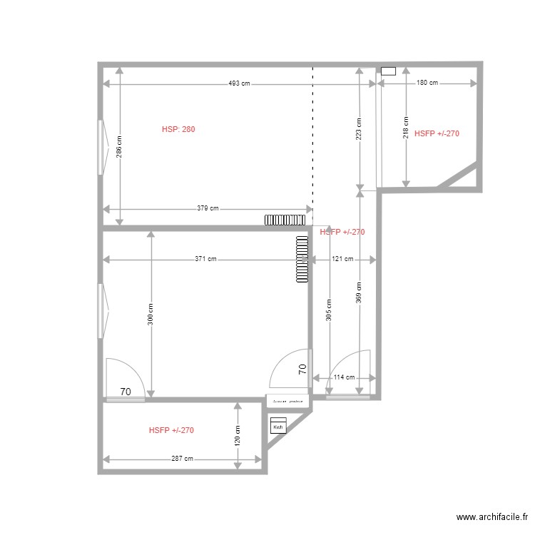 10 Civry projeté nu coté. Plan de 0 pièce et 0 m2