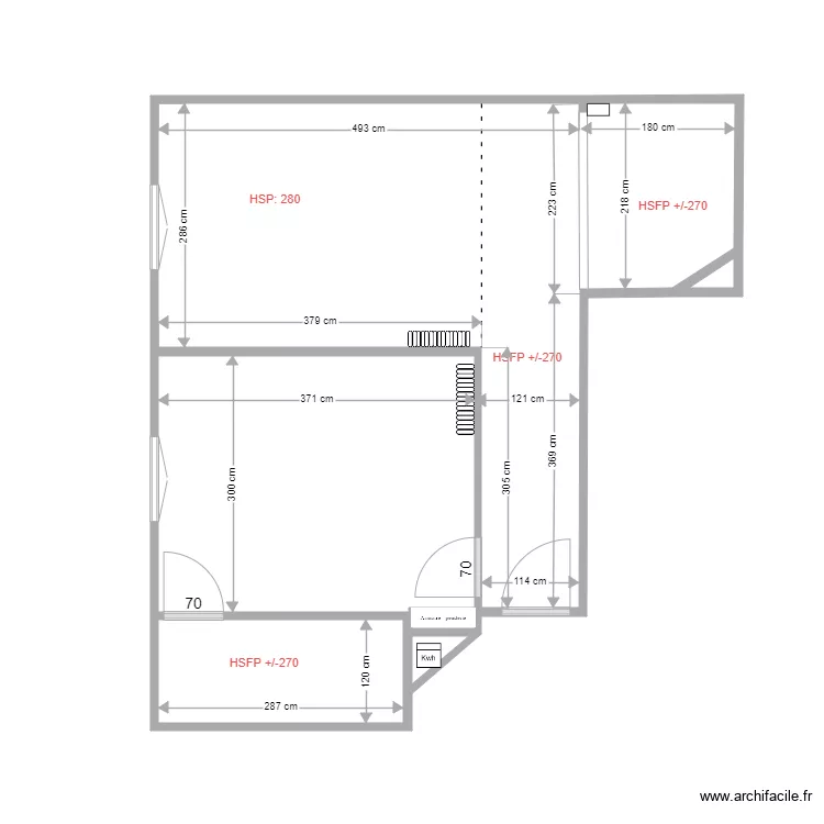 10 Civry projeté nu coté. Plan de 10 Civry projeté nu coté. Plan de