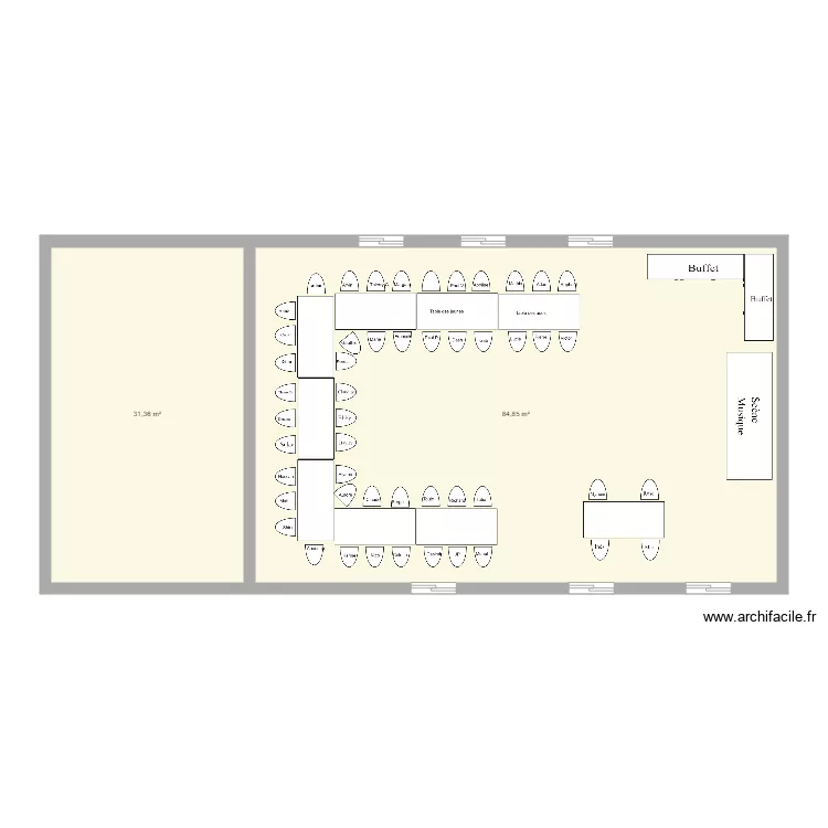 Plan de Table Anniversaire Man. Plan de 