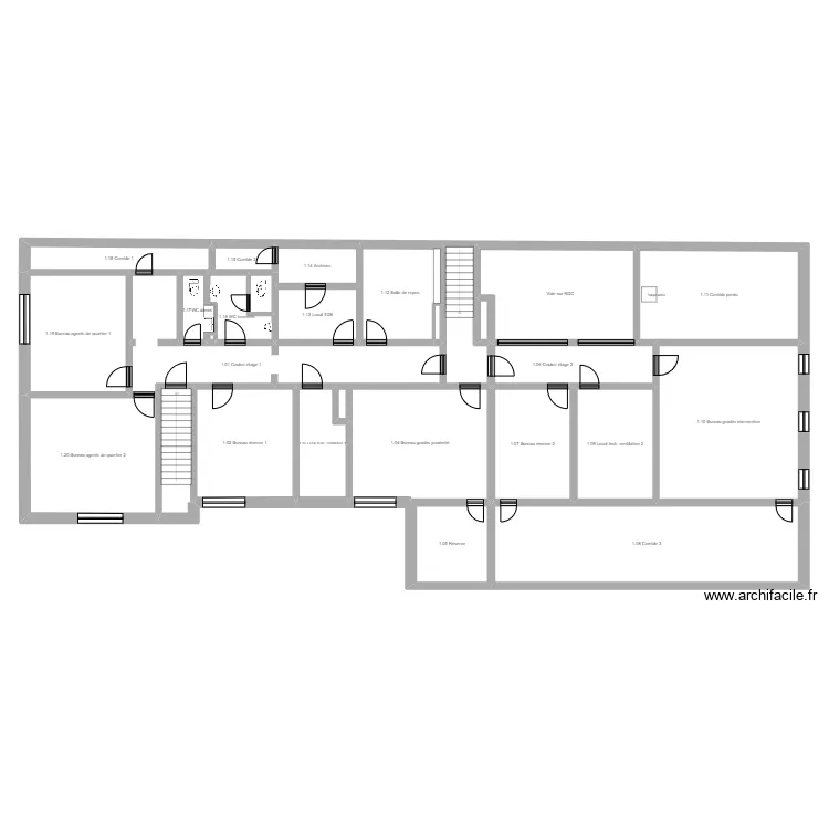Melreux 1. Plan de 