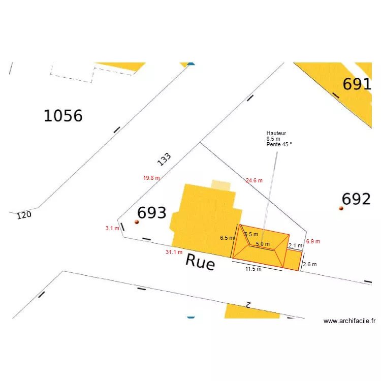 plan masse carnot. Plan de 