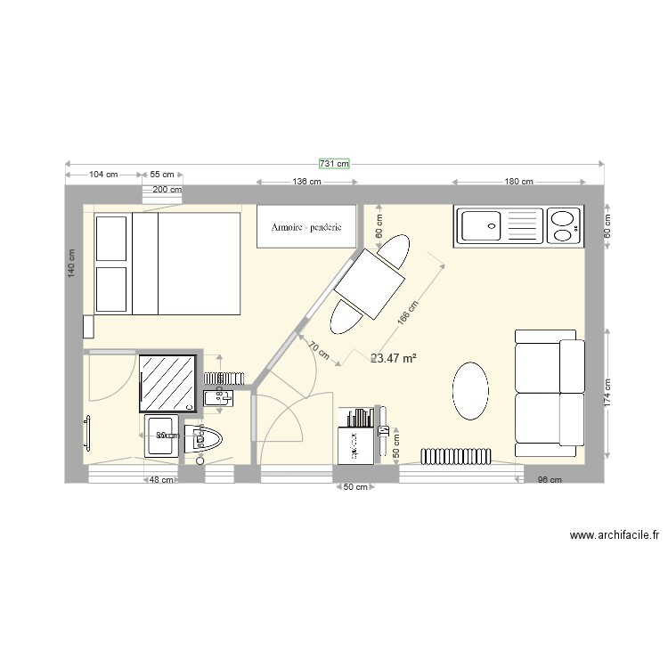 Félix Faure Colombes V5. Plan de 0 pièce et 0 m2