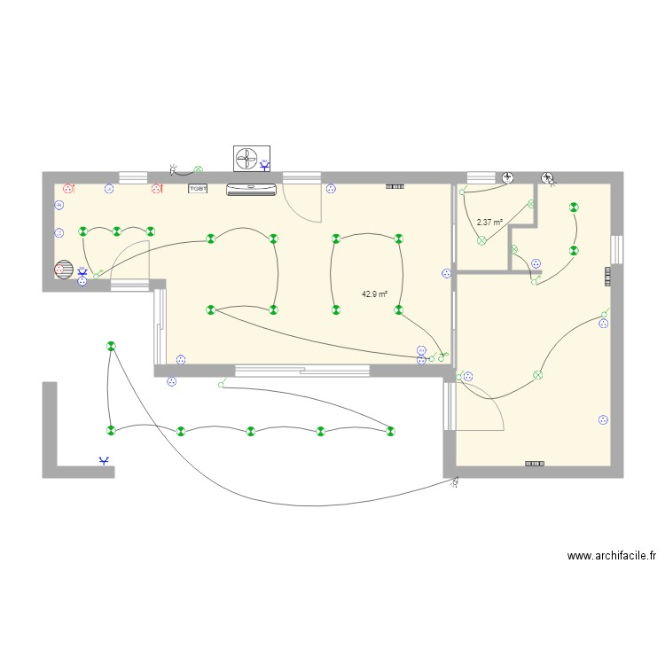 Lobera. Plan de 0 pièce et 0 m2