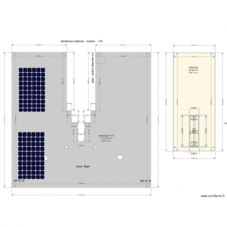 plan residence neptune   ouemo. Plan de 0 pièce et 0 m2