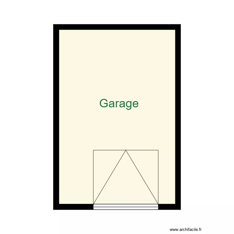 WARIN T5 rdc garage. Plan de 