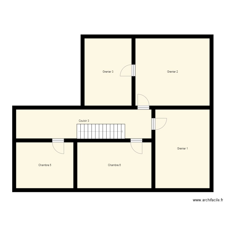 grenier louise. Plan de 0 pièce et 0 m2