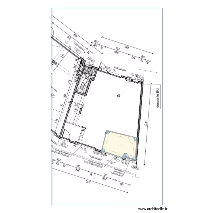 Chateauneuf du Pape V1. Plan de 