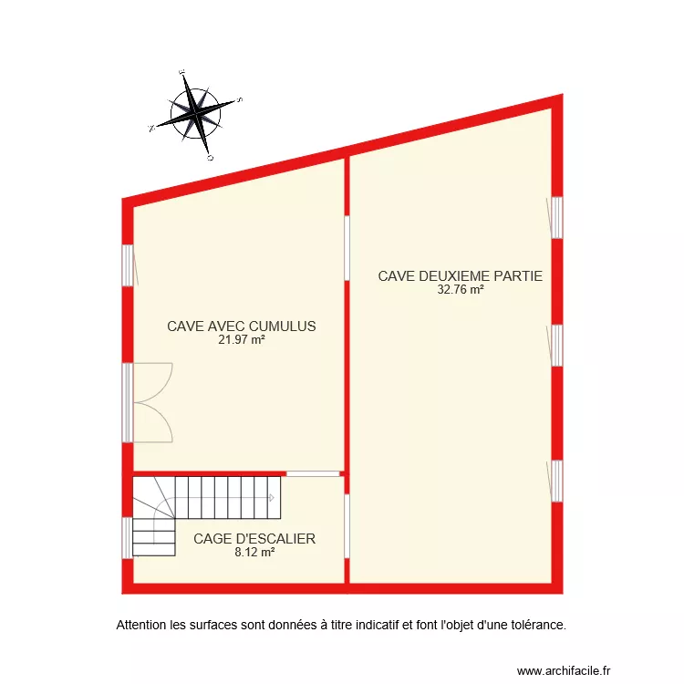 BI 2021 SOUS SOL. Plan de 