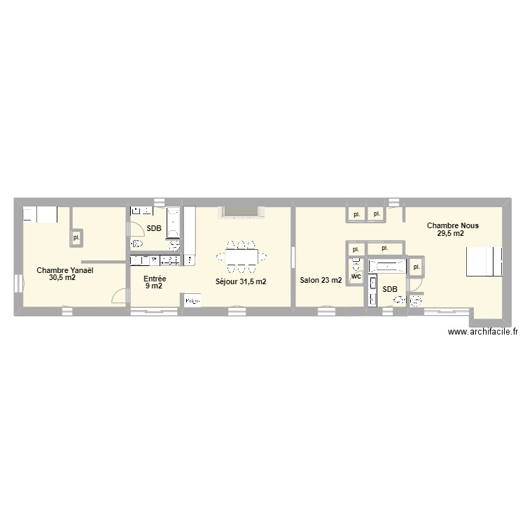 Arrouède notre partie. Plan de 0 pièce et 0 m2