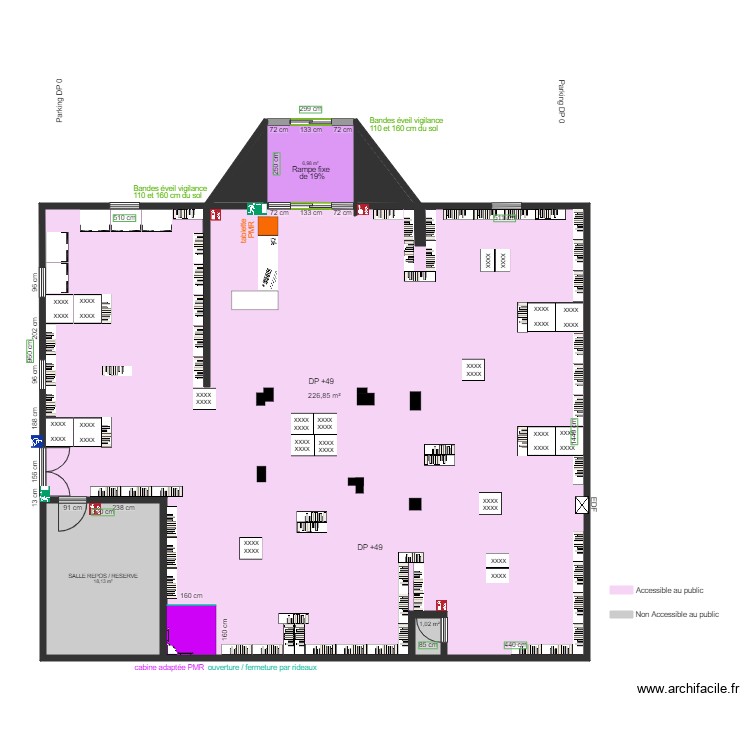 PADD APRES TRAVAUX. Plan de 0 pièce et 0 m2