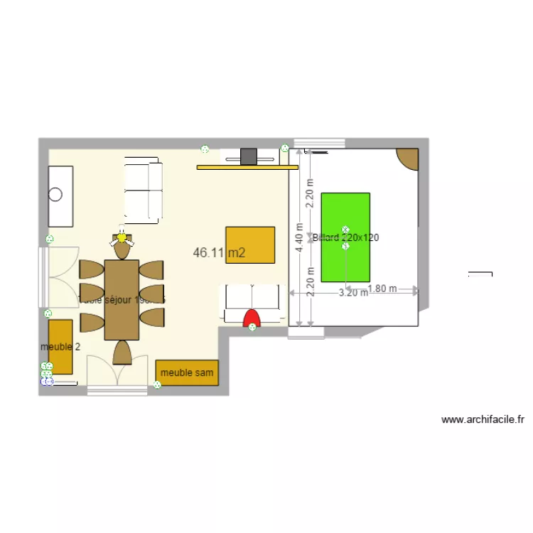 sejour stporchaire 8. Plan de 