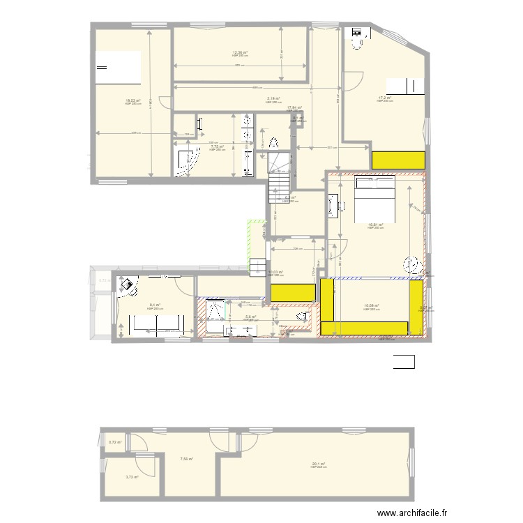 PLAN MAISON BALBRONN PROJETE 6. Plan de 0 pièce et 0 m2