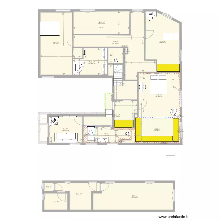 PLAN MAISON BALBRONN PROJETE 6. Plan de 