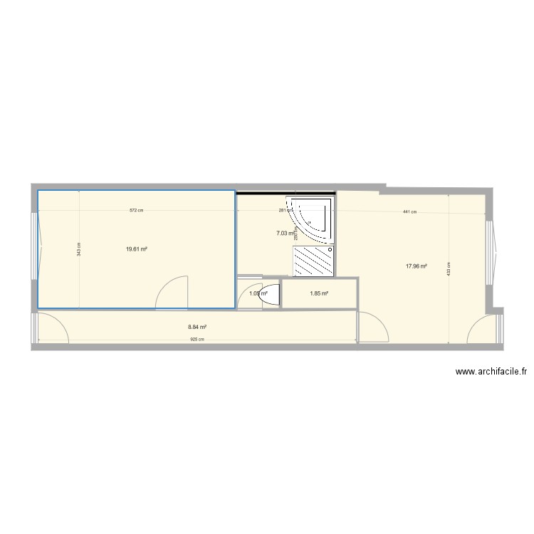 SteFoyRDCmodification. Plan de 0 pièce et 0 m2