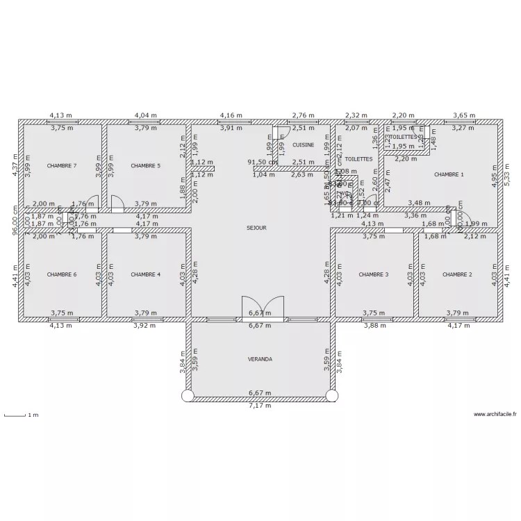 Country Home. Plan de 