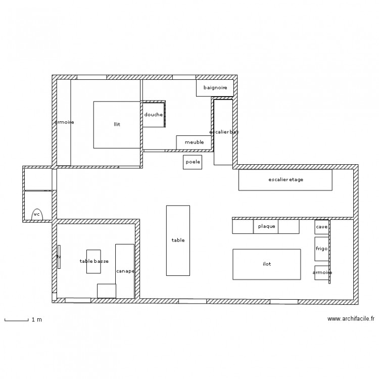 plan seb aurelie. Plan de 0 pièce et 0 m2