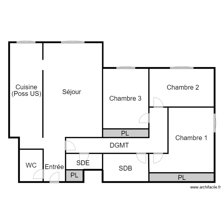 SOURNAC PROJETE. Plan de 