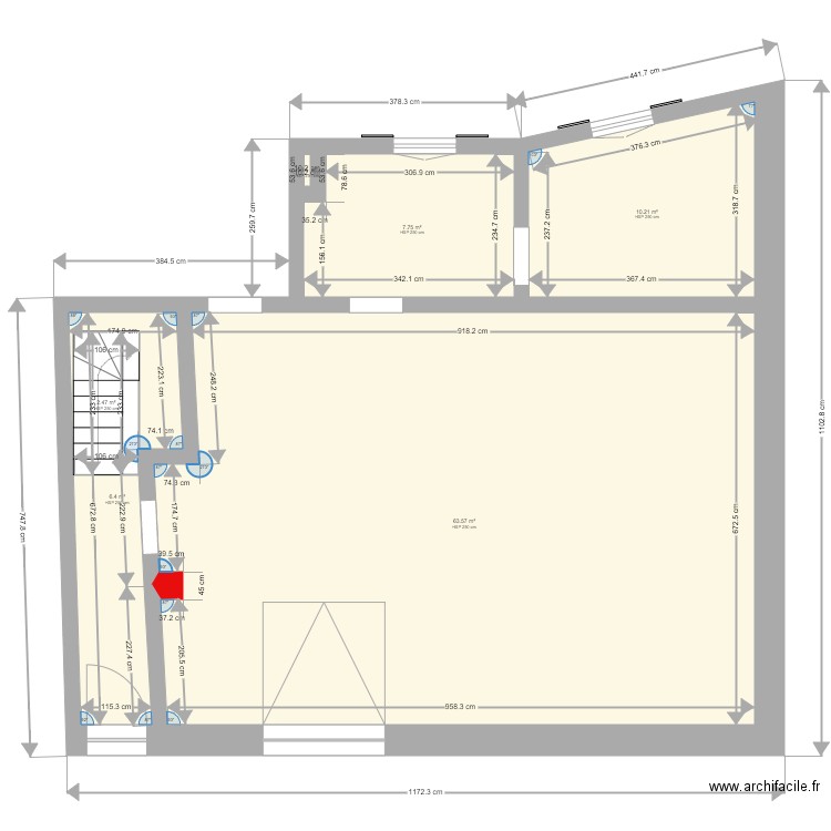 Maison Canohes V0. Plan de 0 pièce et 0 m2