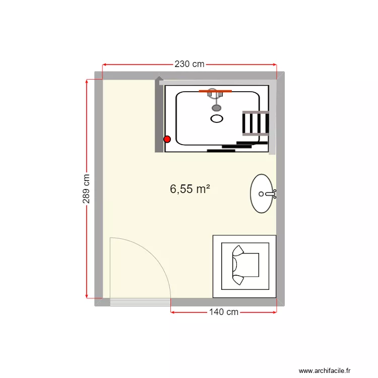 ROUILLE plan projet&eacute;. Plan de 