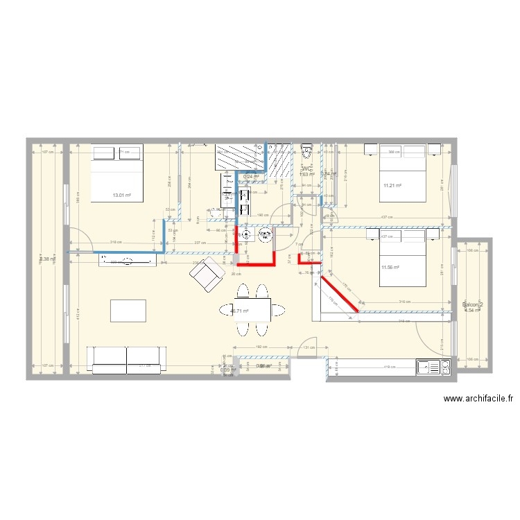 16 Durand v7 LP. Plan de 0 pièce et 0 m2