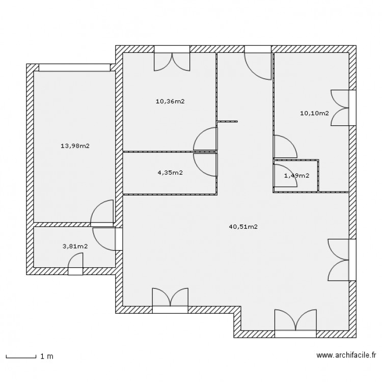 Bernard Romain. Plan de 0 pièce et 0 m2