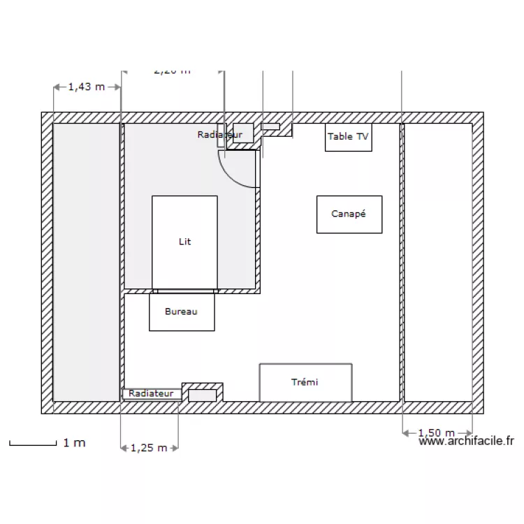 Grenier. Plan de Grenier. Plan de