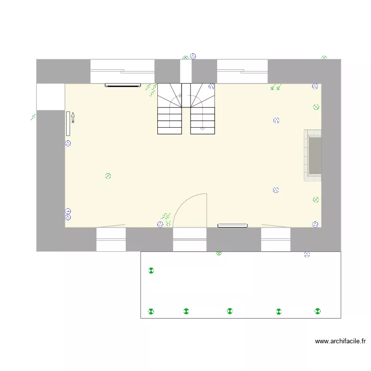 Guimaec Droite RDC neau plan Elec. Plan de 