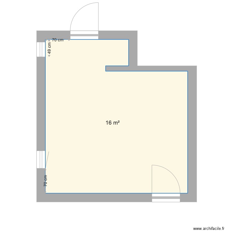 CELLIER. Plan de 0 pièce et 0 m2