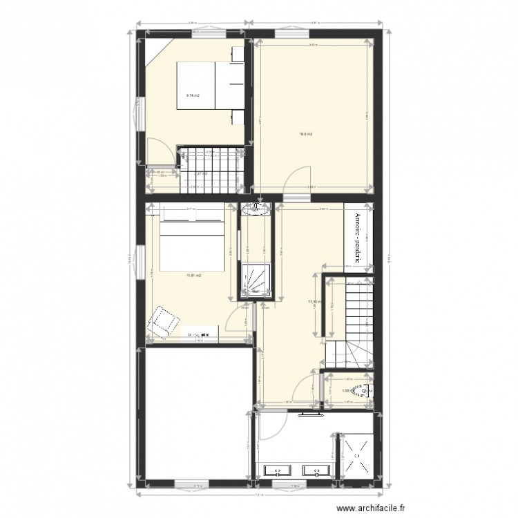 Wirth chambre garcon 2. Plan de 0 pièce et 0 m2
