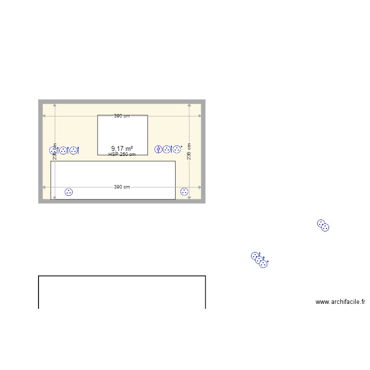 cote fenetre. Plan de 0 pièce et 0 m2