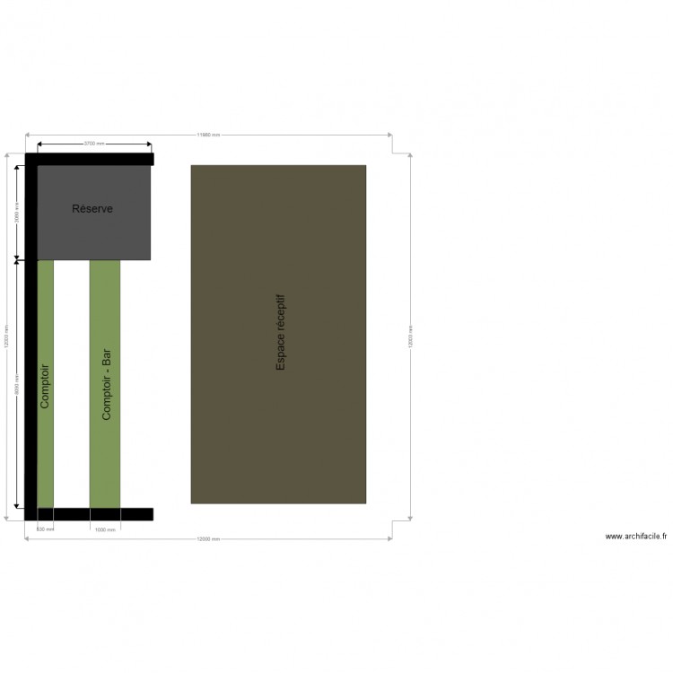 Stand. Plan de 0 pièce et 0 m2