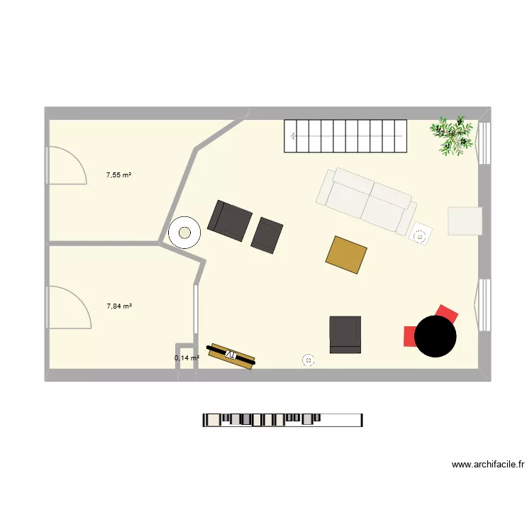 FBLEAU PLAN vdef. Plan de 4 pièces et 48 m² FBLEAU PLAN vdef. Plan de 4 pièces et 48 m²
