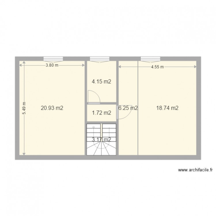 FYE ETAGE2. Plan de 0 pièce et 0 m2