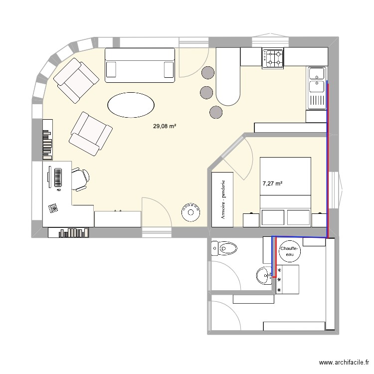 cabane 2. Plan de 0 pièce et 0 m2