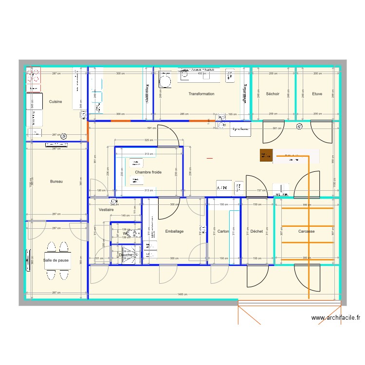 Labo découpe Bezonne . Plan de 0 pièce et 0 m2