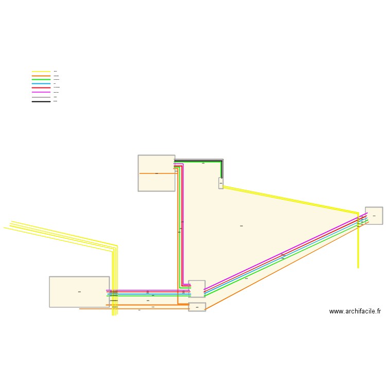 VUE ENSEMBLE TUYAUX. Plan de 0 pièce et 0 m2