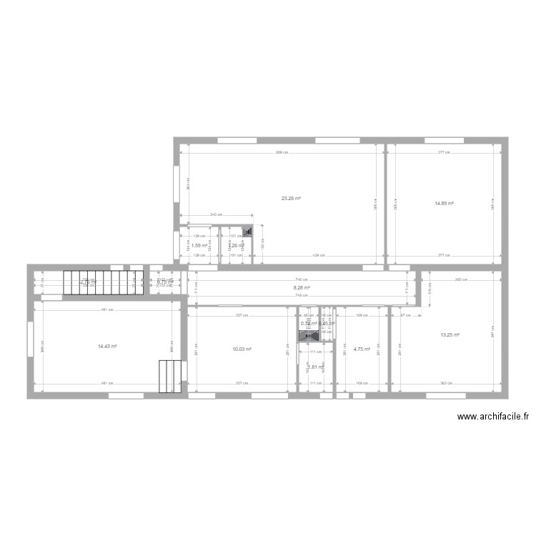 Andriam  EDL RDC. Plan de 0 pièce et 0 m2